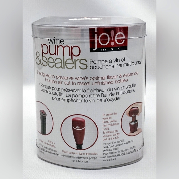 Joie Dining Brand New Red Joie Wine Pump Sealers Poshmark